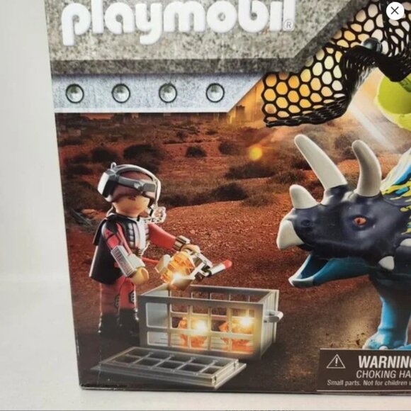 NEW Playmobil Dino Rise 70627 Triceratops Dinosaurs Battle Legendary Stones Lego - Picture 7 of 11